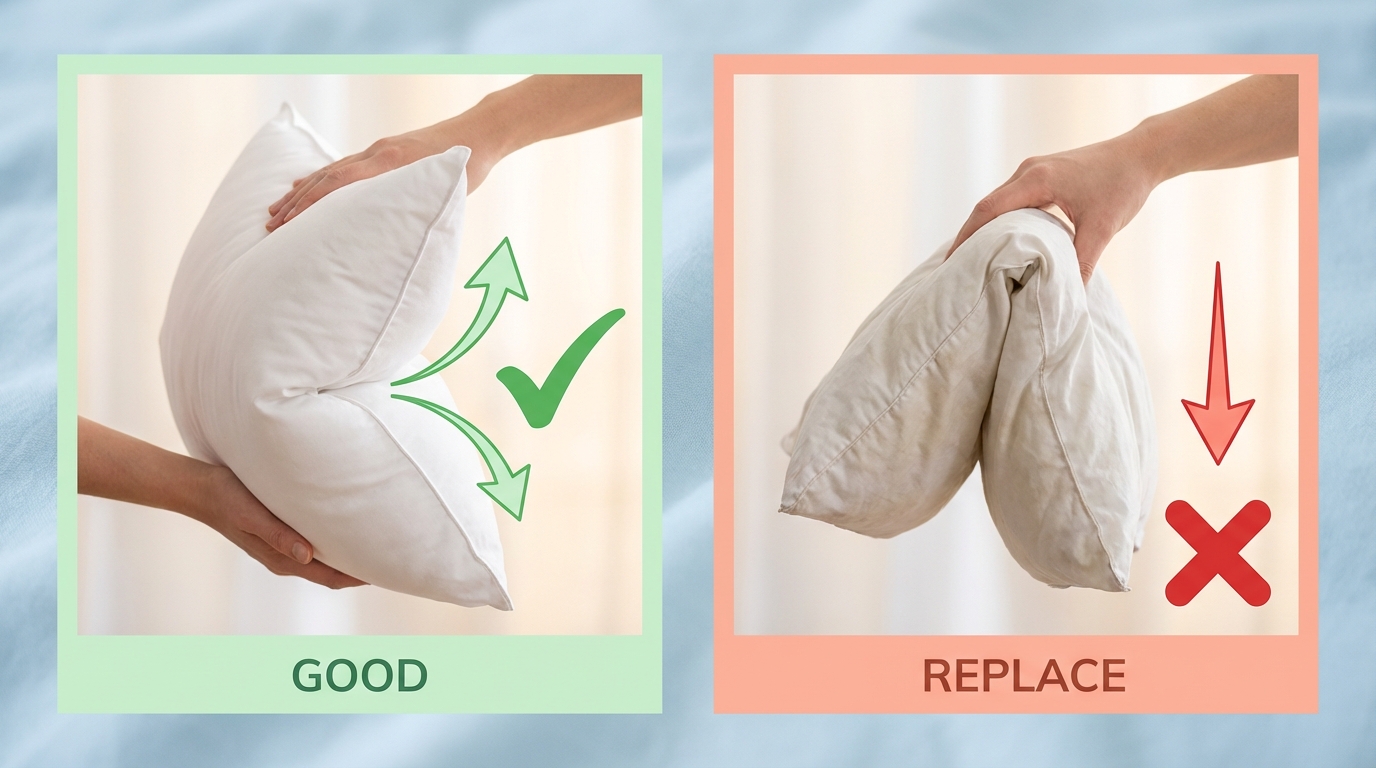 Test gấp gối kiểm tra còn dùng được hay cần thay mới