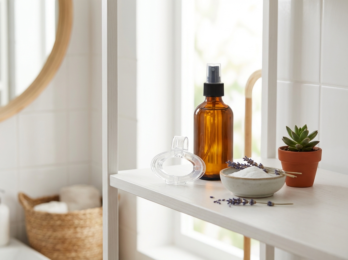 Sản phẩm khử mùi nhà vệ sinh: gel bồn cầu, bình xịt thơm, baking soda