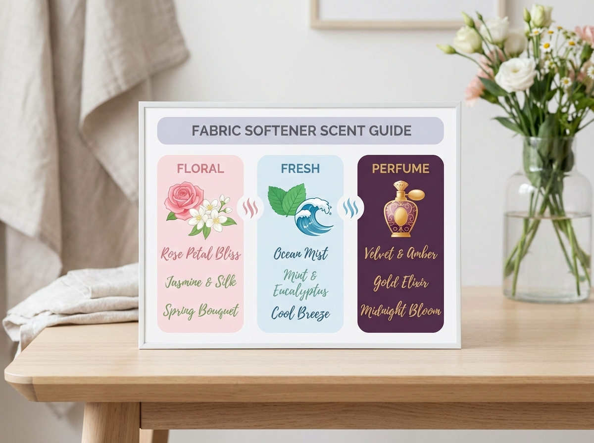 Gợi ý chọn nước xả theo nhóm mùi hương