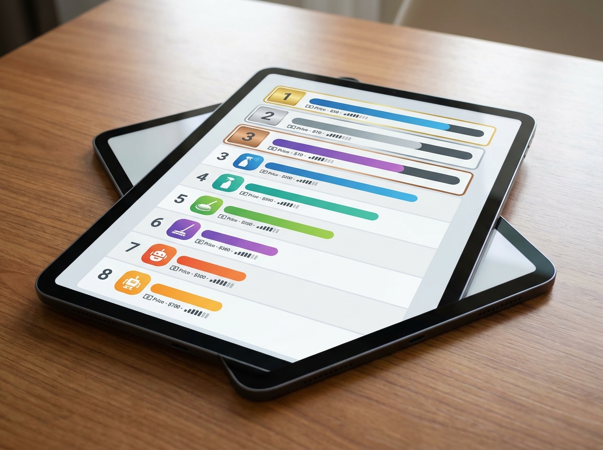 Bảng xếp hạng top 8 nước lau sàn tốt nhất 2026 với điểm số và giá