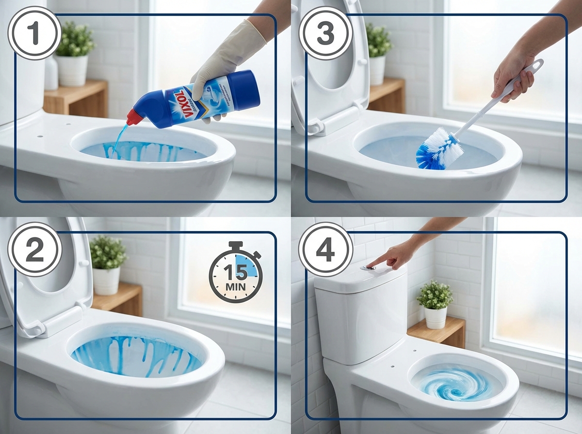 Hướng dẫn 4 bước sử dụng Vixol đúng cách