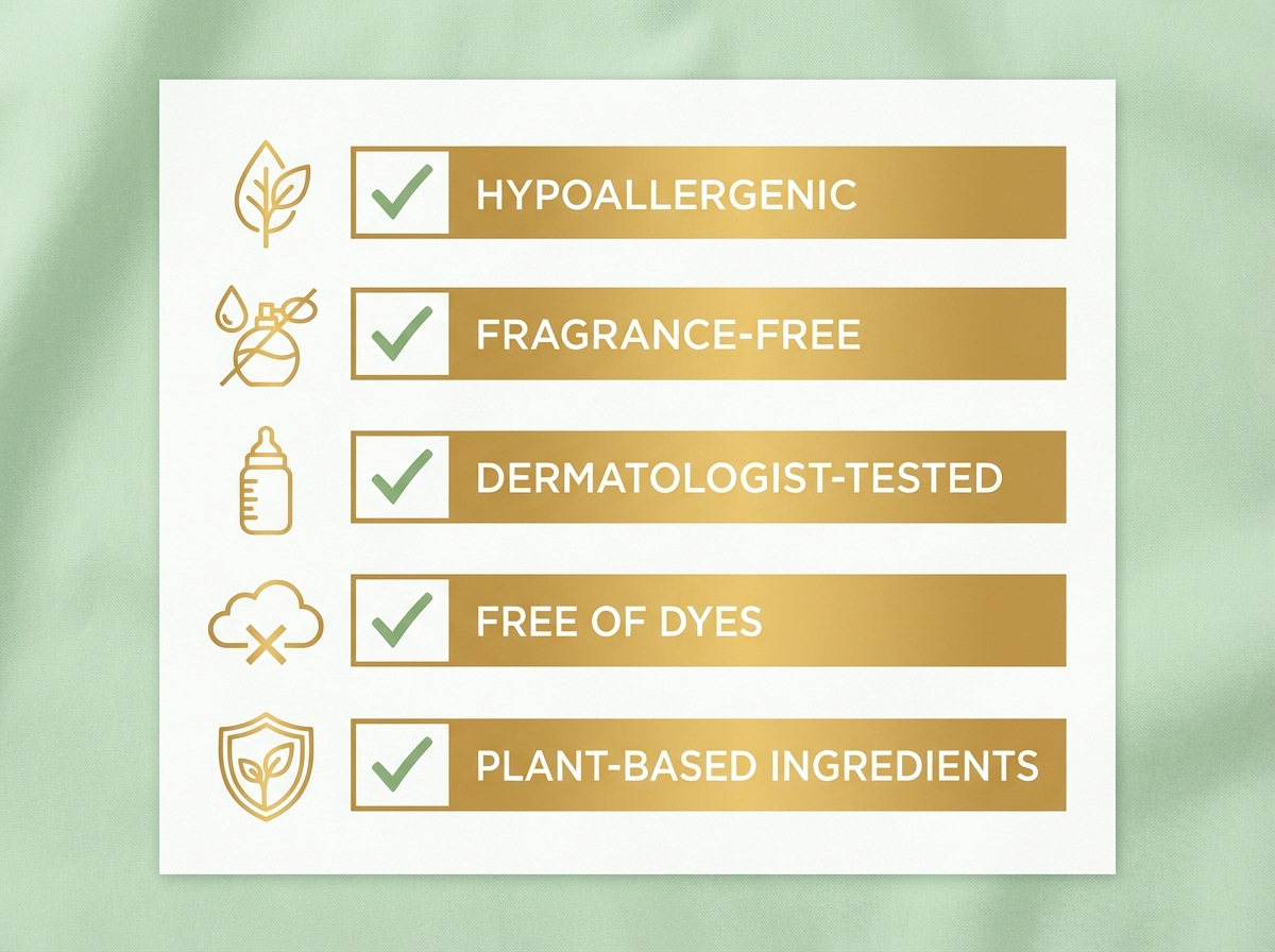 Checklist 5 tiêu chí chọn nước giặt an toàn cho da nhạy cảm