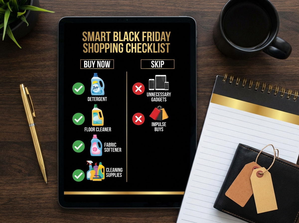 Checklist mua sắm Black Friday thông minh: nên mua gì và bỏ qua gì