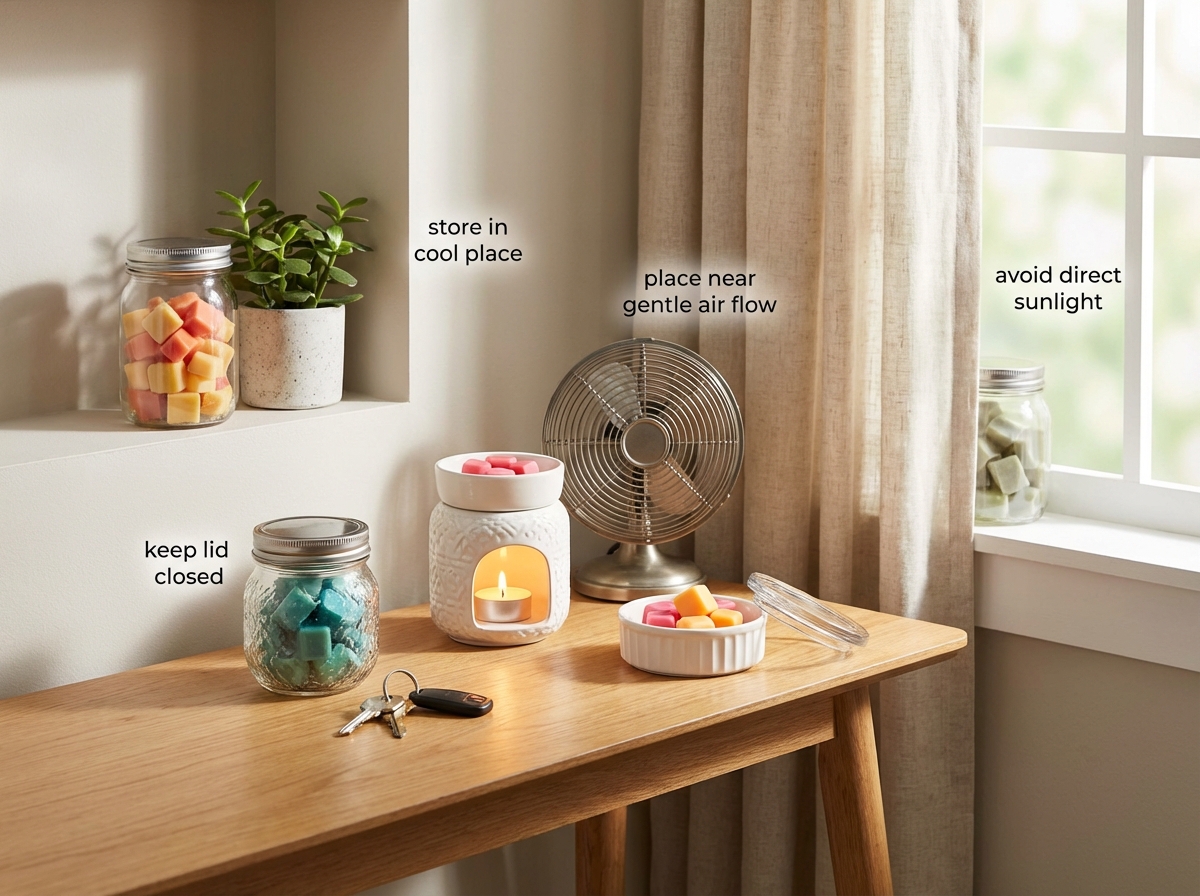 Mẹo kéo dài hương sáp thơm - bảo quản và sử dụng đúng cách