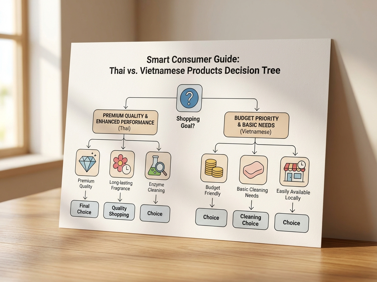 Hướng dẫn chọn hàng Thái hay hàng Việt theo nhu cầu thực tế