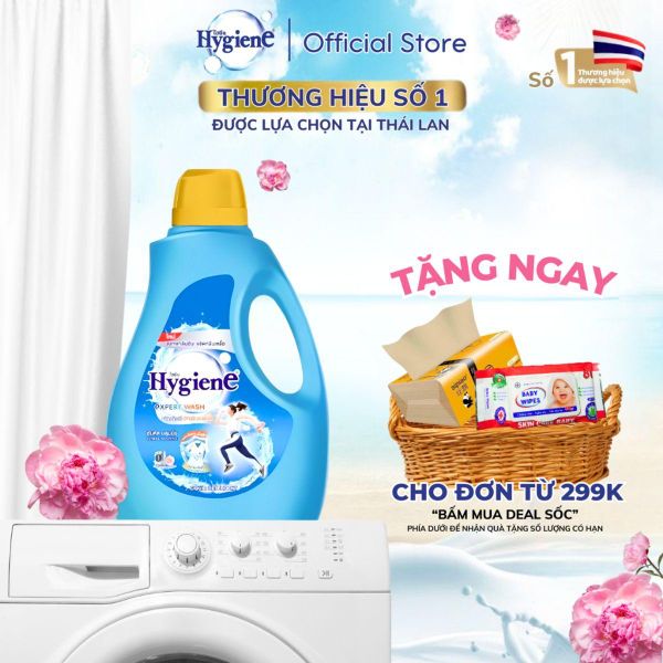 Nước Giặt Hương Nước Hoa Hygiene 2800ml Lưu Hương Lâu