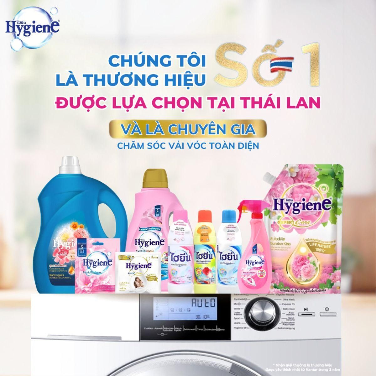 Nước Giặt Hương Nước Hoa Hygiene 2800ml Lưu Hương Lâu 9