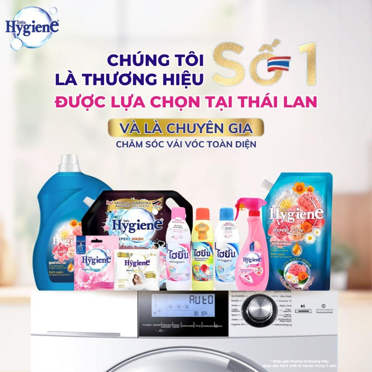 Tẩy Mốc Quần Áo Hygiene - Thuốc Tẩy Trắng Quần Áo Trắng Và Màu, Nước Tẩy Thái Lan 250/500/600ml 8