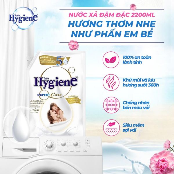 Nước Sả Vải Hygiene Hương Thơm Quyến Rủ Diệu Kì Túi 2.2kg