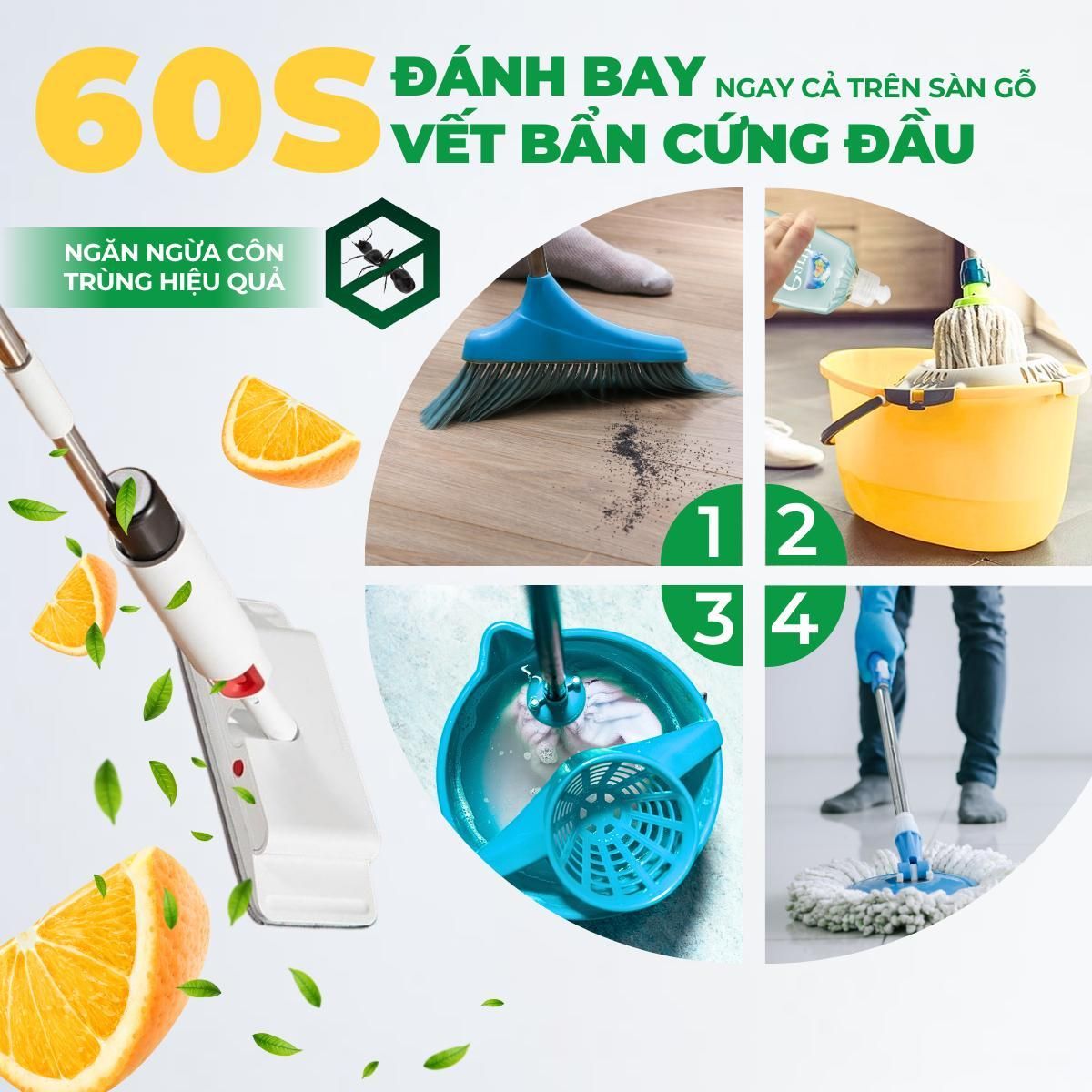 Chai Khử Mùi Khử Khuẩn Xịt Thơm Chăn Ga Gối Đệm VUATINHDAU 100ml-500ml Vệ Sinh Giặt Khô Nệm Giường 3