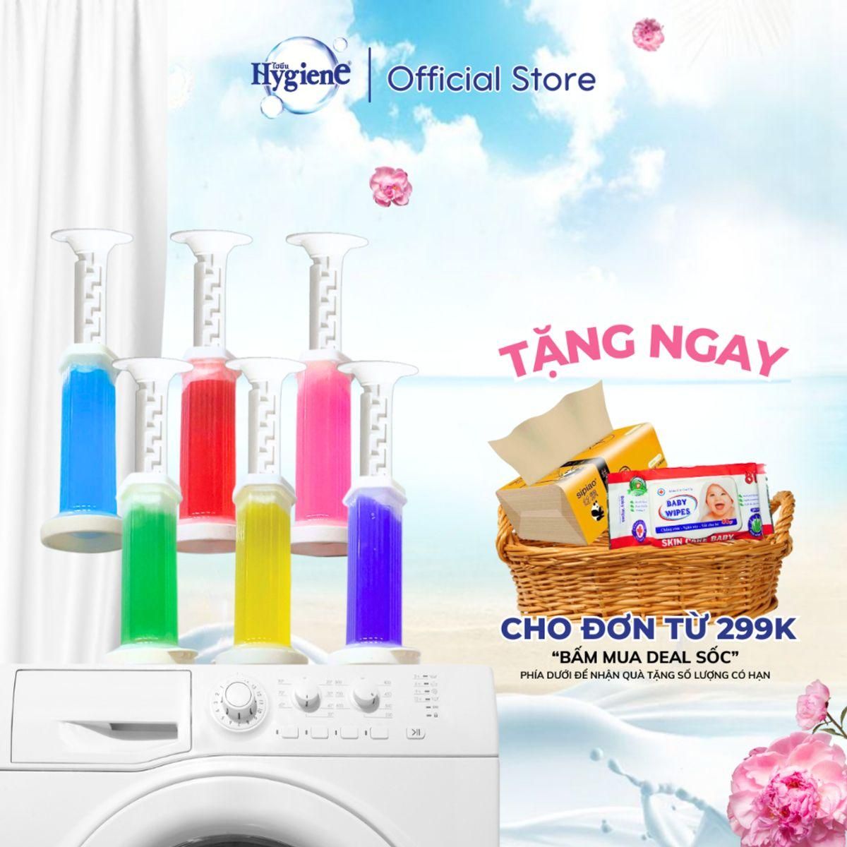 Gel Khử Mùi Bồn Cầu - Gel Thơm Làm Sạch Vệ Sinh Diệt Khuẩn Khử trùnġ Bồn Cầu Bông Hoa 75ml