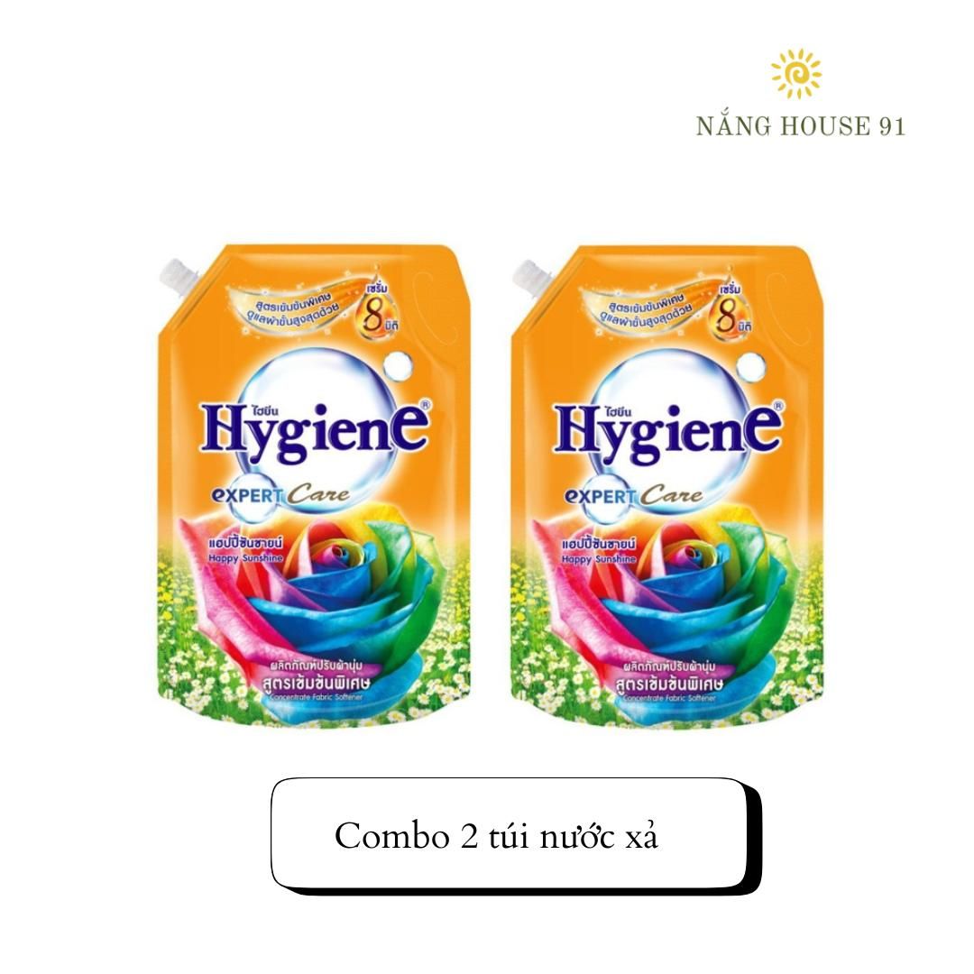(Combo 2 túi ) Nước xả vải Hygiene đậm đặc túi 1100-1300 ml/túi Nhiều màu khác nhau giúp làm thơm và mềm quần áo 3