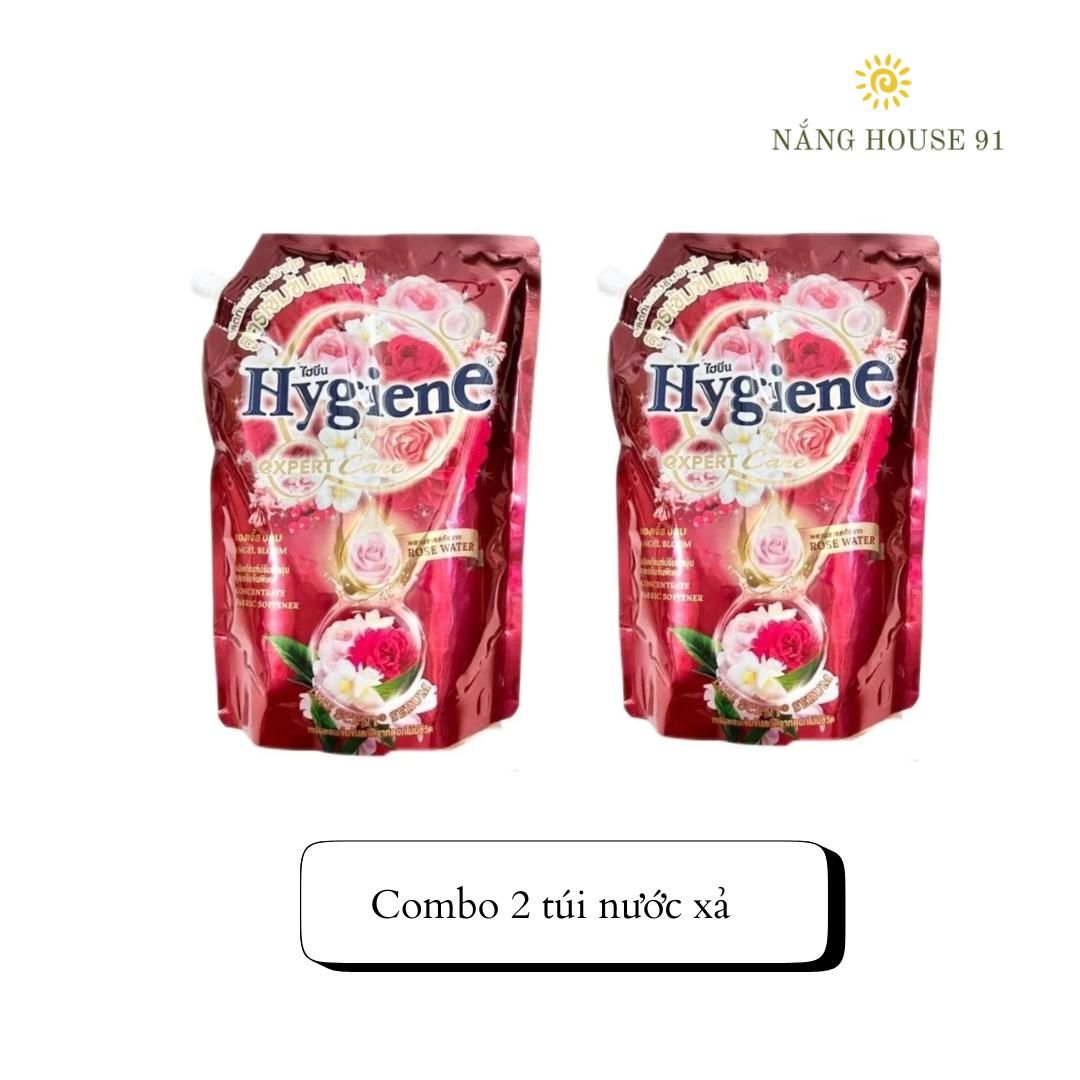 (Combo 2 túi ) Nước xả vải Hygiene đậm đặc túi 1100-1300 ml/túi Nhiều màu khác nhau giúp làm thơm và mềm quần áo 5