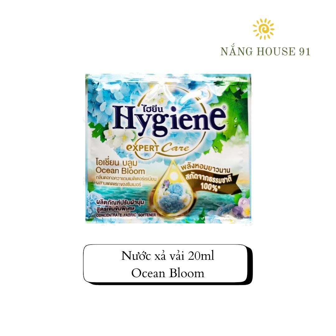 Nước Xả Hygiene Thái Lan Giặt Xả Vải, Quần Áo Siêu Đậm Đặc Mềm Vải chính hãnġ mix mùi 20ml/Gói 4