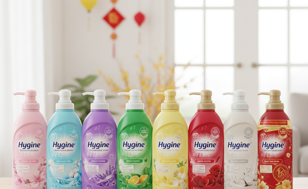 10 mùi hương nước xả Hygiene phổ biến nhất: Chọn mùi nào cho Tết 2026?