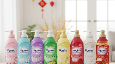 10 mùi hương nước xả Hygiene phổ biến nhất: Chọn mùi nào cho Tết 2026?