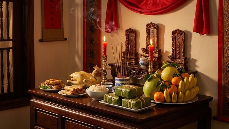 Mâm Cúng Giao Thừa Miền Bắc 2026: Bí Quyết Chuẩn Bị Đầy Đủ Và Trang Trọng