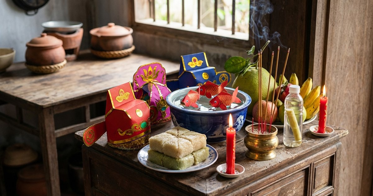 Cúng Ông Táo 23 Tháng Chạp: Chuẩn Bị Mâm Cúng Đơn Giản Mà Ý Nghĩa