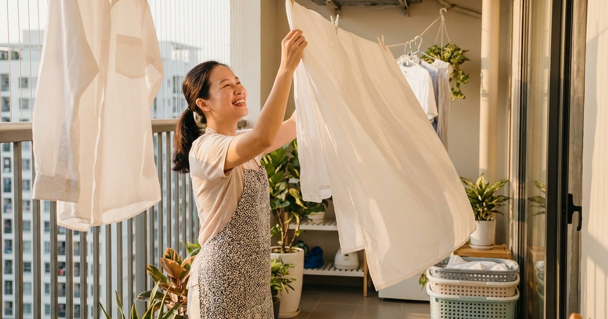 Lịch Trình Giặt Giũ 10 Ngày Trước Tết: Từ Chăn Ga Đến Áo Quần