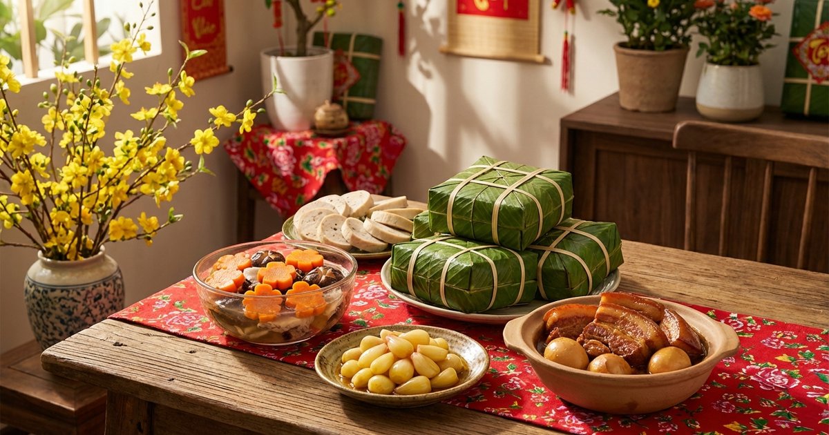 5 Món Ăn Tết Miền Bắc Không Thể Thiếu: Từ Giò Chả Đến Bánh Chưng