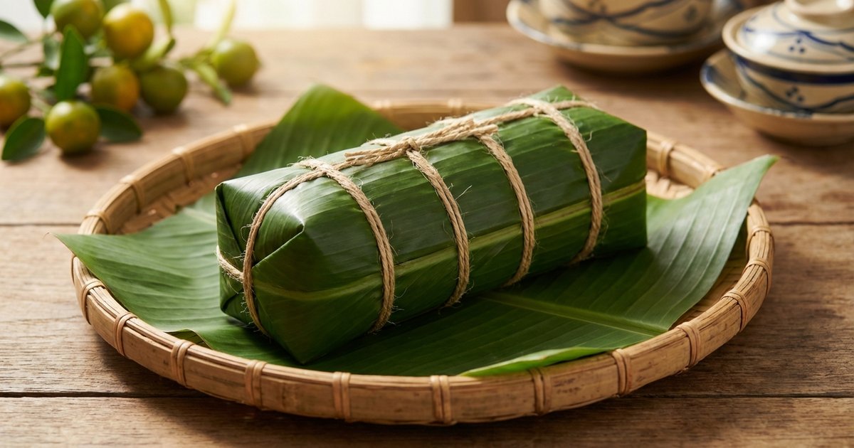 Bánh Tét Lá Chuối: Cách Luộc Chín Đều, Không Bị Nát