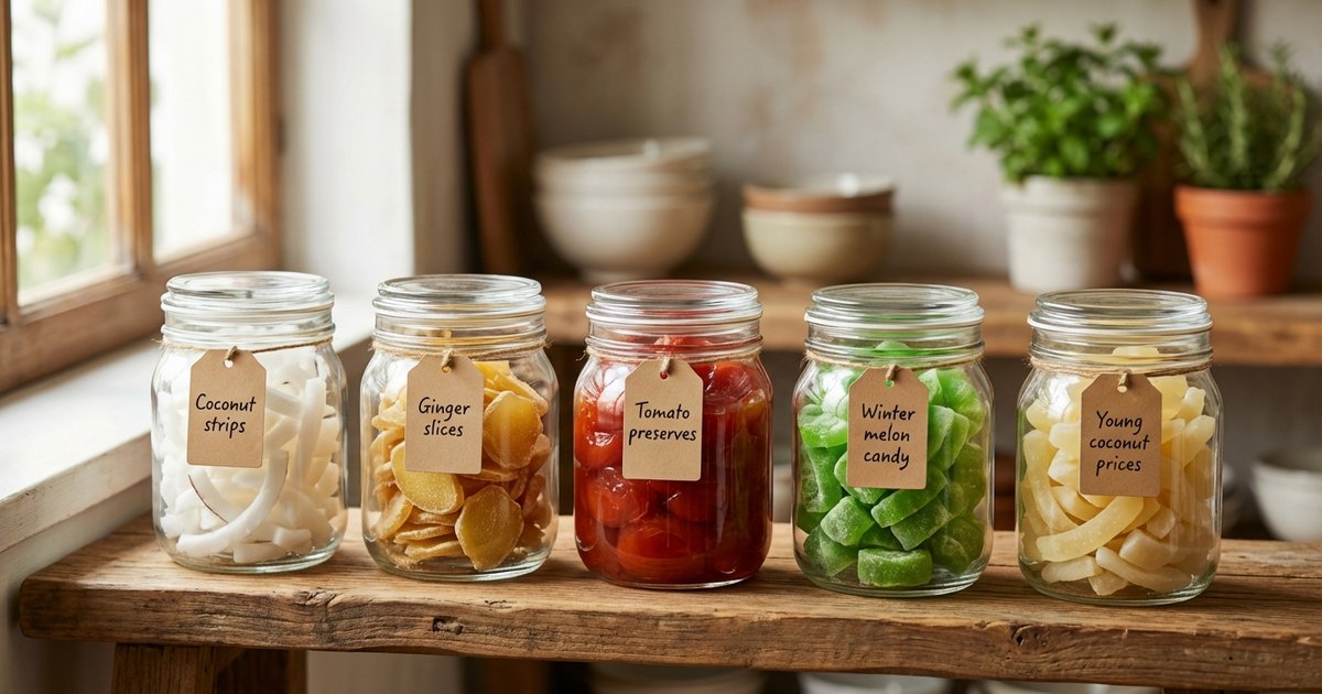 Mứt Tết 2026: Top 5 Loại Mứt Tự Làm An Toàn Cho Gia Đình