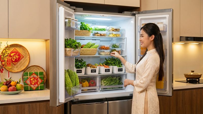 Bảo Quản Thực Phẩm Tết Trong Tủ Lạnh: 7 Nguyên Tắc Vàng