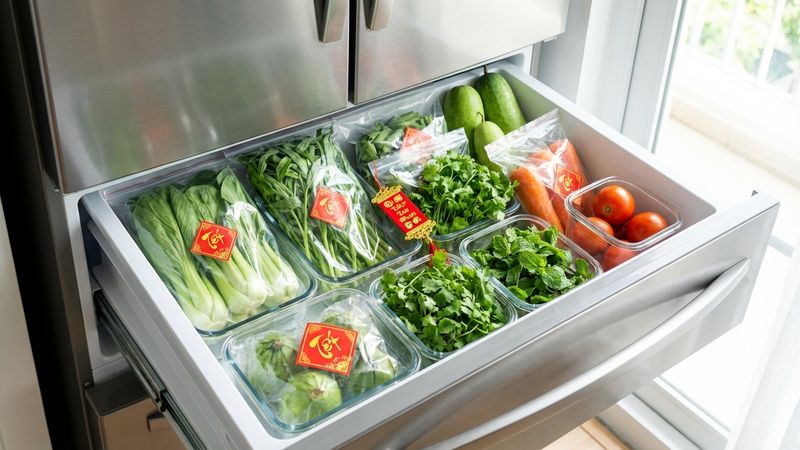 Rau Củ Tươi Lâu Cả Tuần Tết: Mẹo Bảo Quản Từ Chị Em Nội Trợ