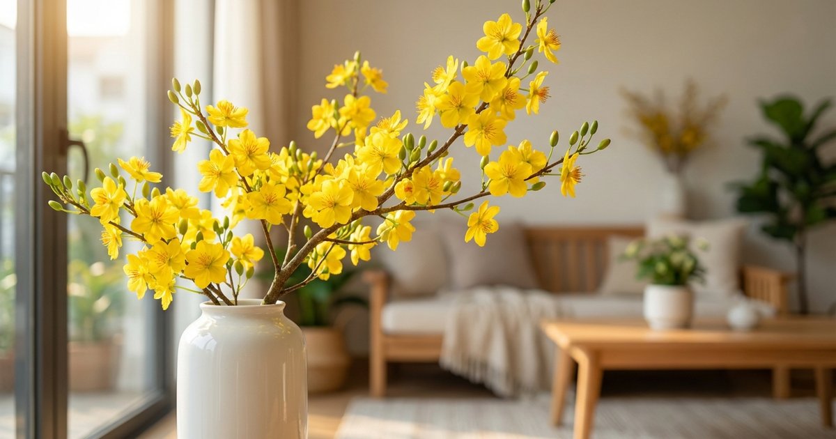 Chọn Hoa Tết 2026: Mai Vàng Hay Đào Đỏ? Cách Chăm Sóc Tươi Lâu