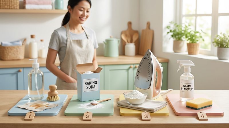 Cách tẩy vết dầu mỡ trên quần áo triệt để - 4 phương pháp hiệu quả 95%