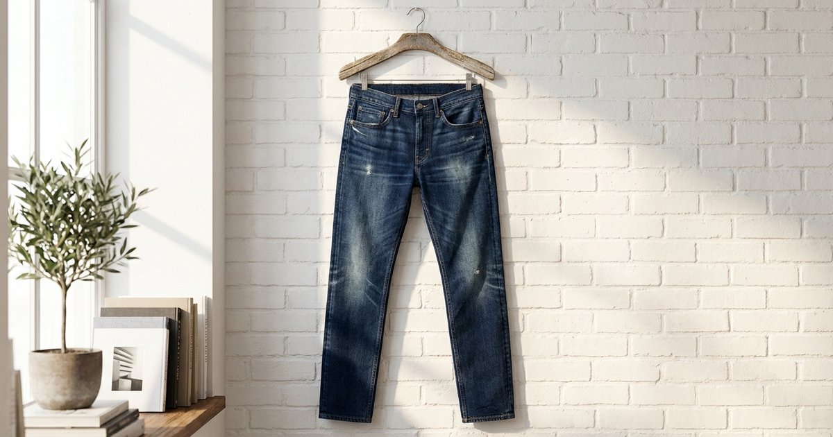 Cách giặt quần jeans không phai màu, giữ form