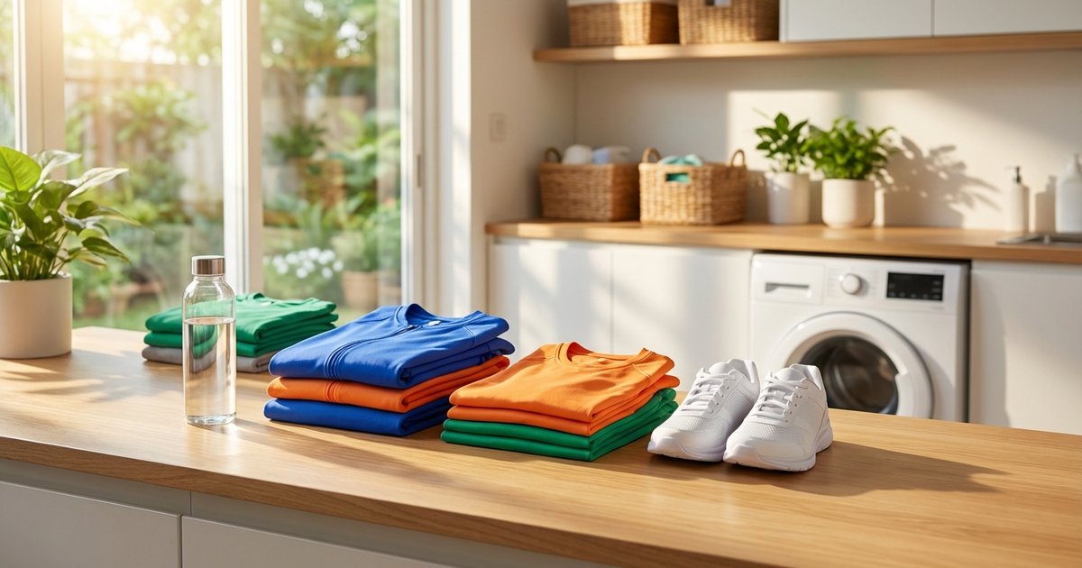 Cách giặt quần áo thể thao hết mùi hôi
