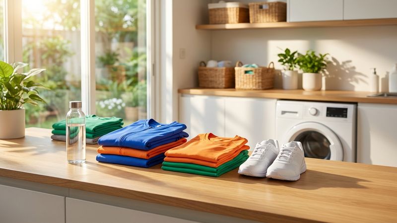 Cách giặt quần áo thể thao hết mùi hôi