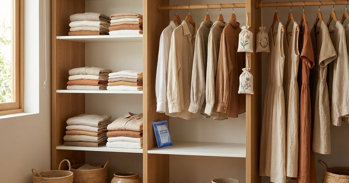 Cách bảo quản quần áo trong tủ thơm lâu: 7 nguyên tắc