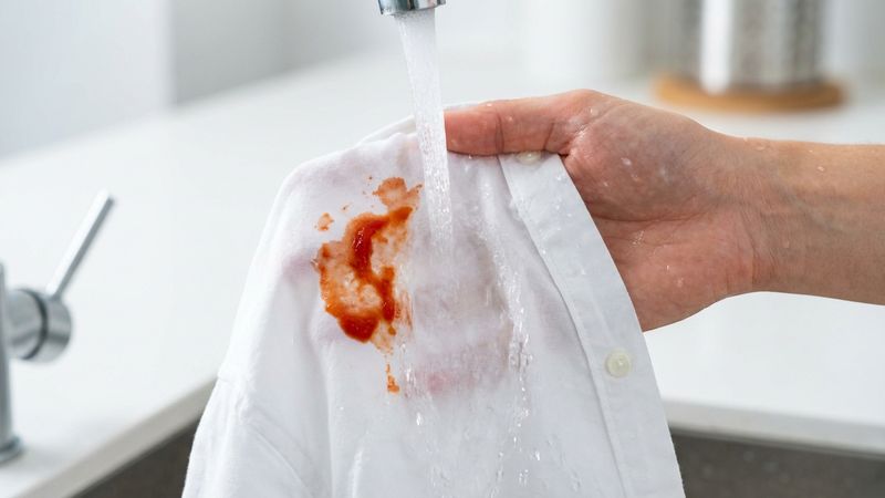Cách tẩy vết nước sốt, sốt cà chua trên áo không để lại vệt