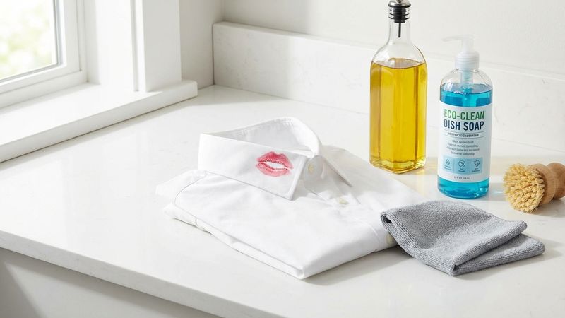 Cách tẩy vết son môi trên áo trắng: mẹo dùng dầu ăn cực hay