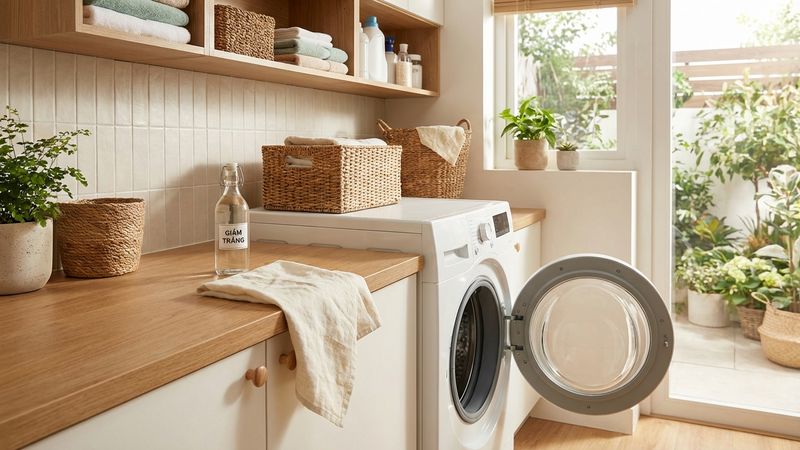Cách vệ sinh máy giặt hết mùi hôi, mốc: quy trình chi tiết