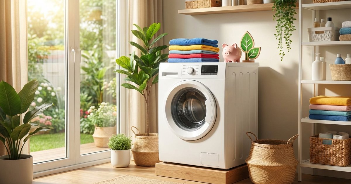 12 Mẹo Tiết Kiệm Điện Nước Khi Giặt Giũ – Giảm Hóa Đơn Mỗi Tháng