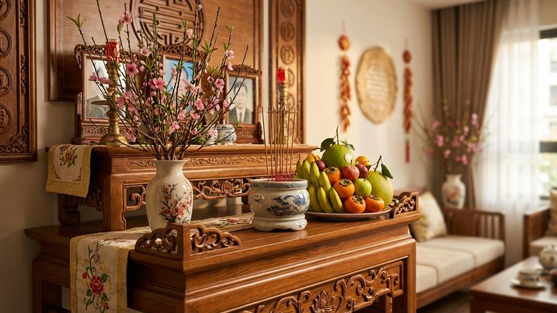 Cách vệ sinh bàn thờ đúng cách đón Tết - Sạch sẽ mà vẫn giữ phong tục