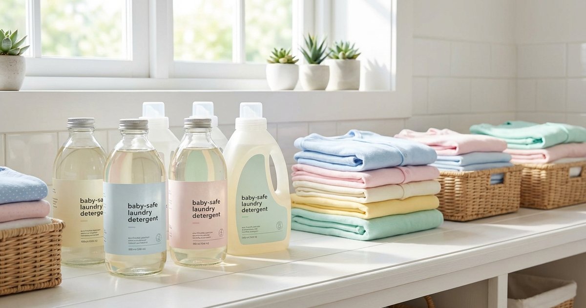 Top 5 nước giặt an toàn cho da bé - Mẹ yên tâm, bé khỏe mạnh