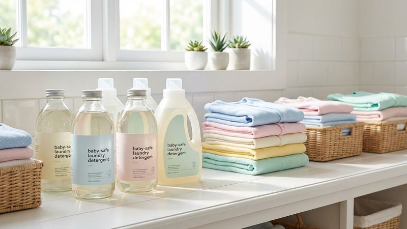 Top 5 nước giặt an toàn cho da bé - Mẹ yên tâm, bé khỏe mạnh