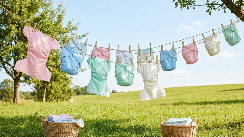 Cách giặt bỉm vải cho bé - Sạch khuẩn, không hôi, bền lâu