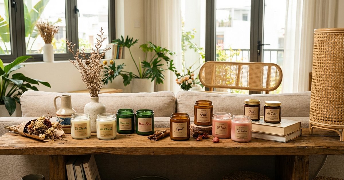 Top 10 hương sáp thơm phòng được yêu thích nhất 2026