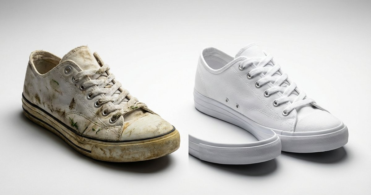 Cách giặt giày sneaker trắng tinh như mới - 4 phương pháp hiệu quả nhất