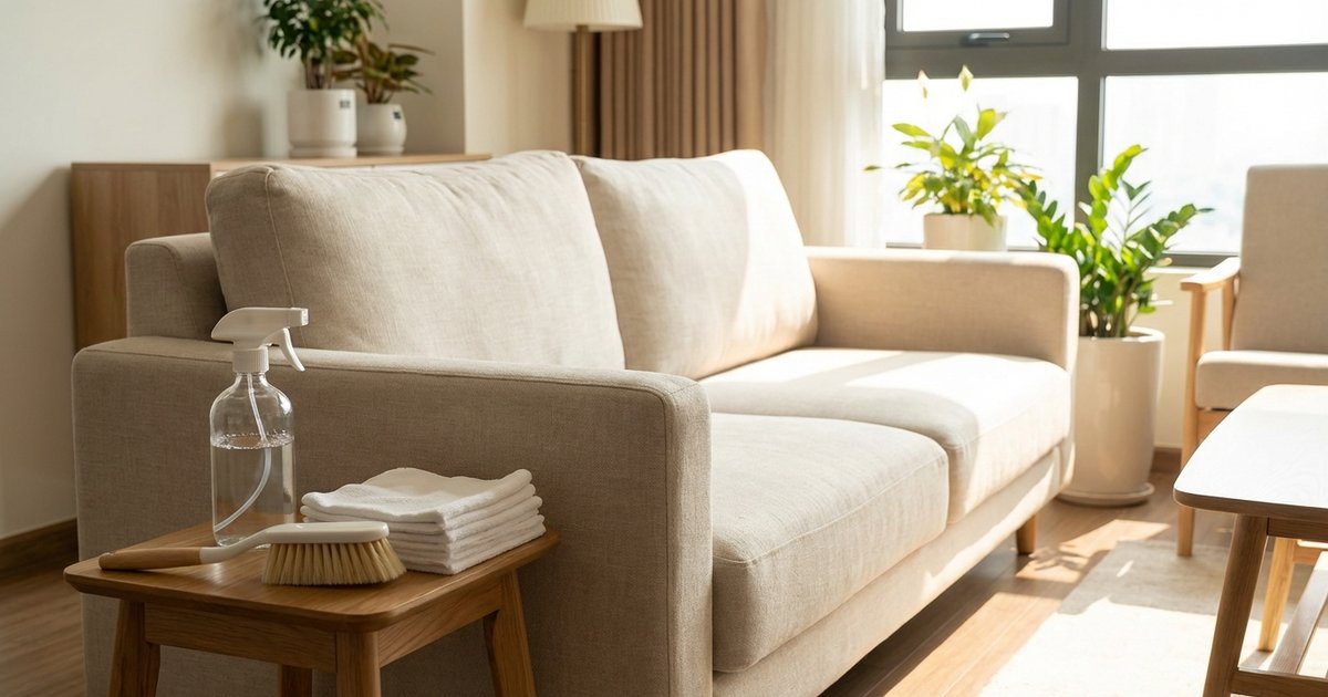 Cách vệ sinh sofa vải, sofa da tại nhà - Sạch như mới không cần gọi thợ