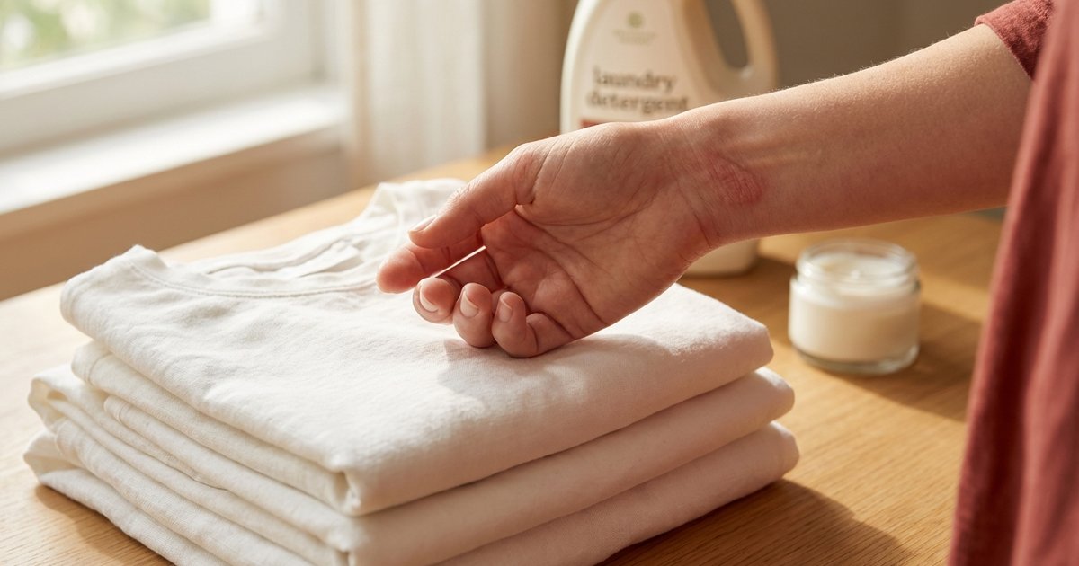 Dị ứng nước giặt: 7 dấu hiệu nhận biết & cách khắc phục tại nhà