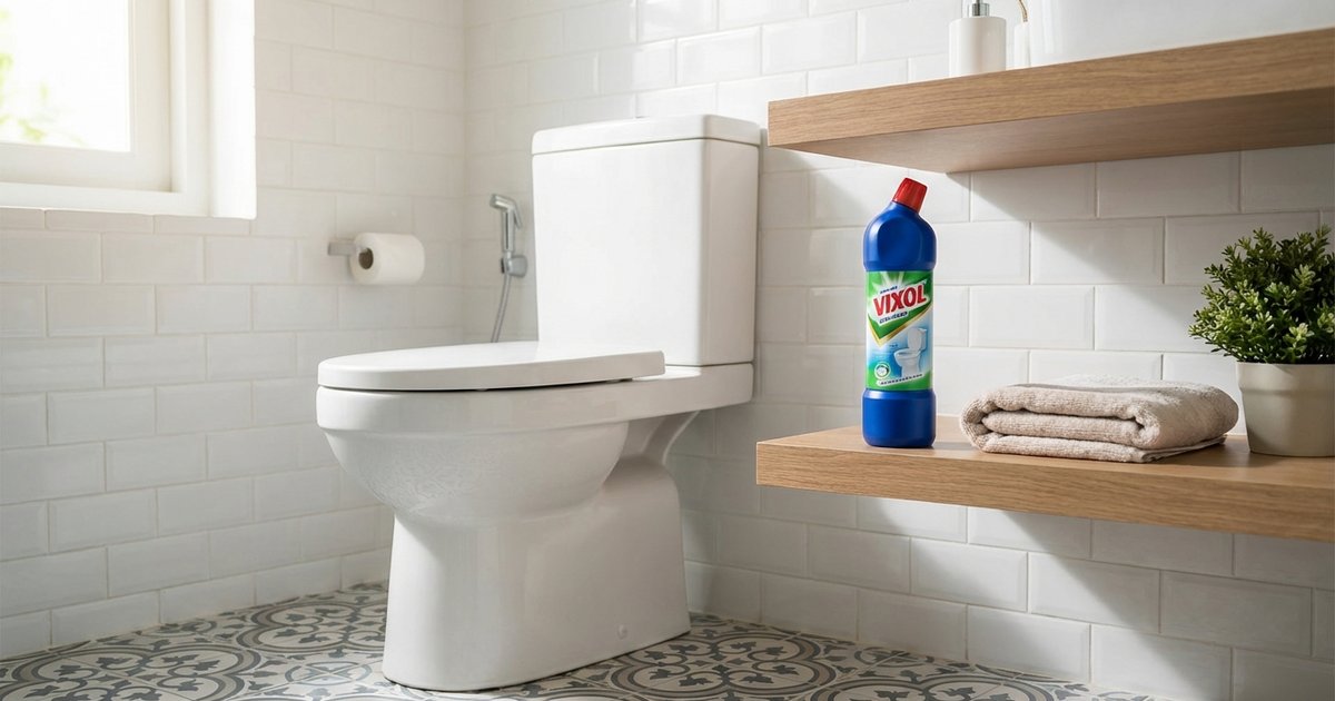 Nước tẩy bồn cầu Vixol Thái Lan có tốt không? Review sau 4 tháng