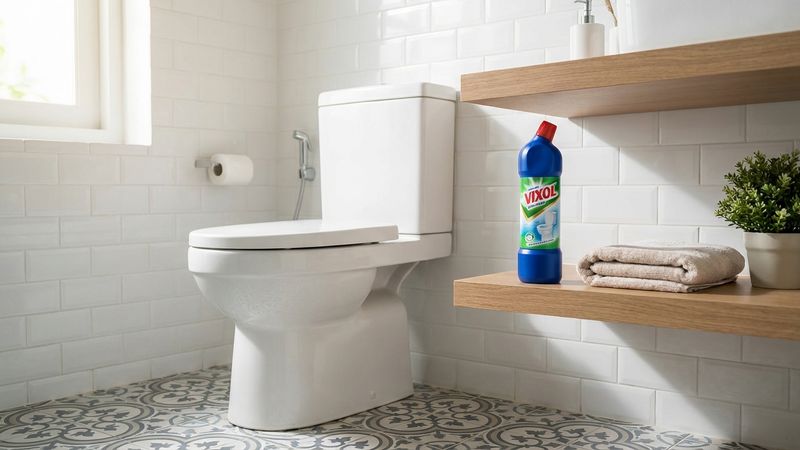 Nước tẩy bồn cầu Vixol Thái Lan có tốt không? Review sau 4 tháng