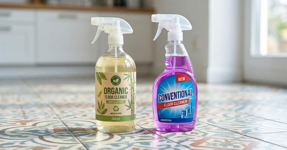 Nước lau sàn organic vs hóa chất: chi phí và hiệu quả thực tế sau 1 năm