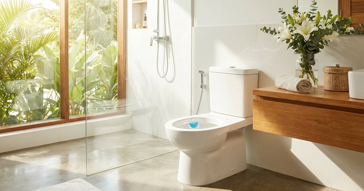 Gel khử mùi bồn cầu: có hiệu quả không? Review thực tế 5 loại phổ biến